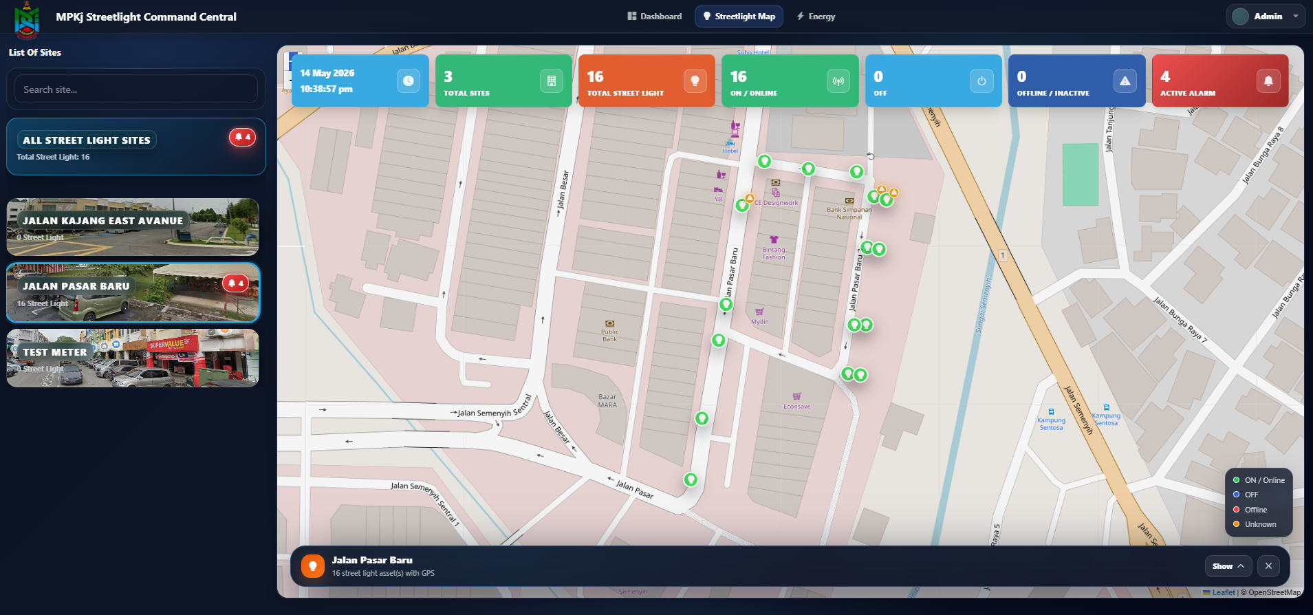 Infrastructure Smart Control